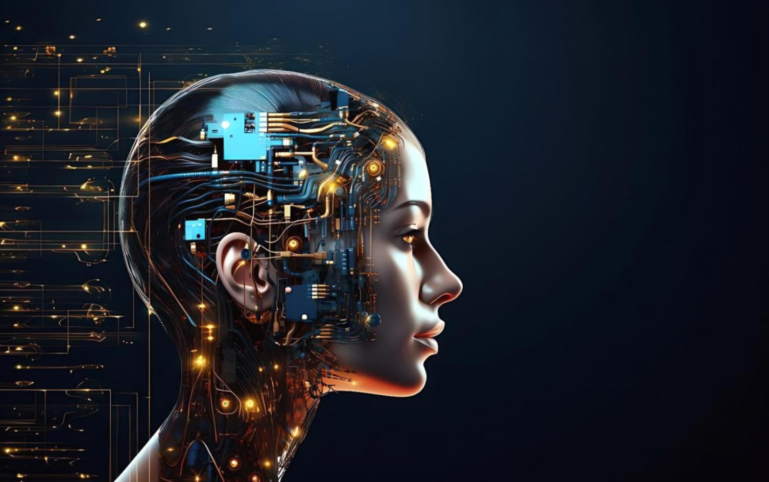 Digitales Lernmaterial für KI-Marketing auf einem Tablet-Bildschirm